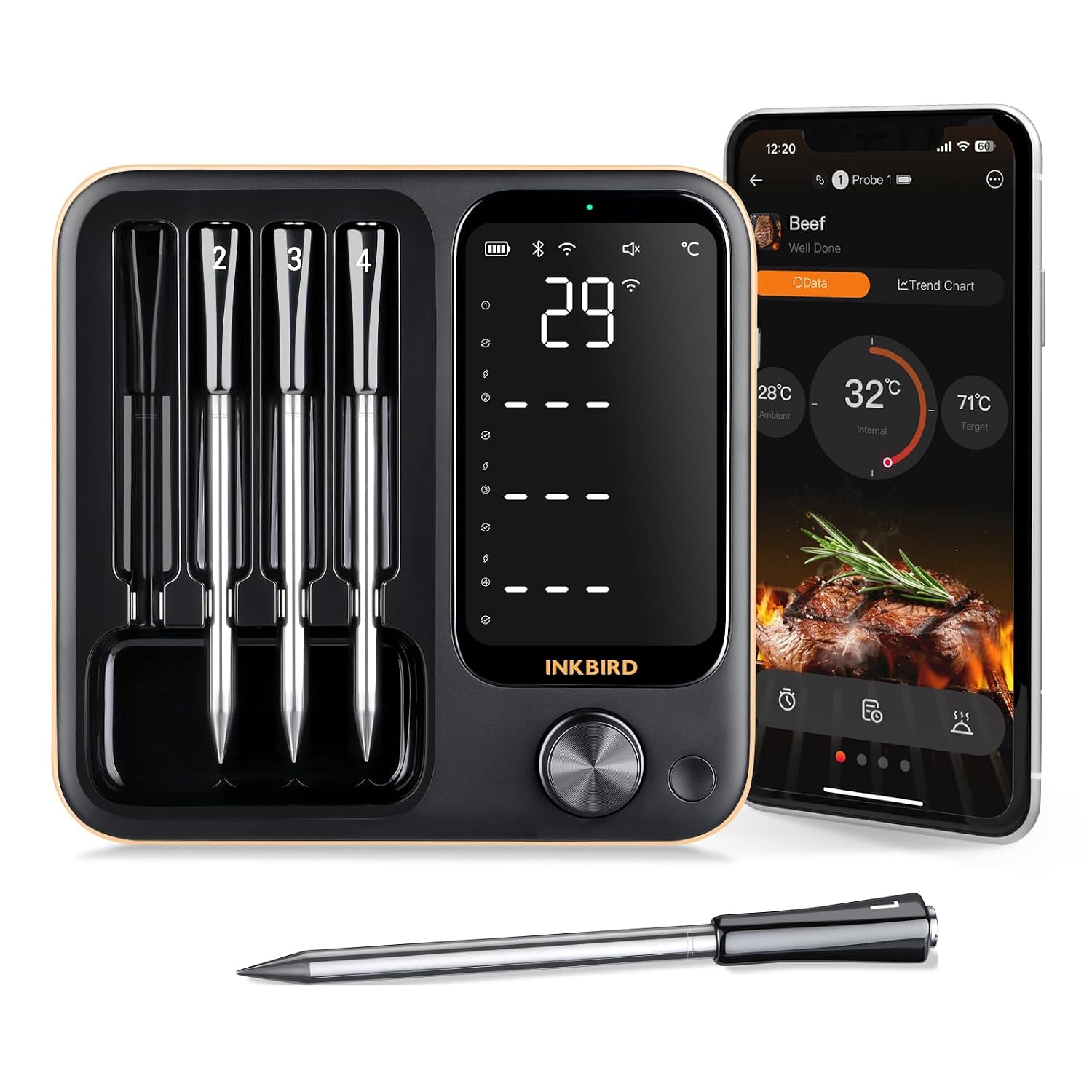 INKBIRD wireless meat thermometer