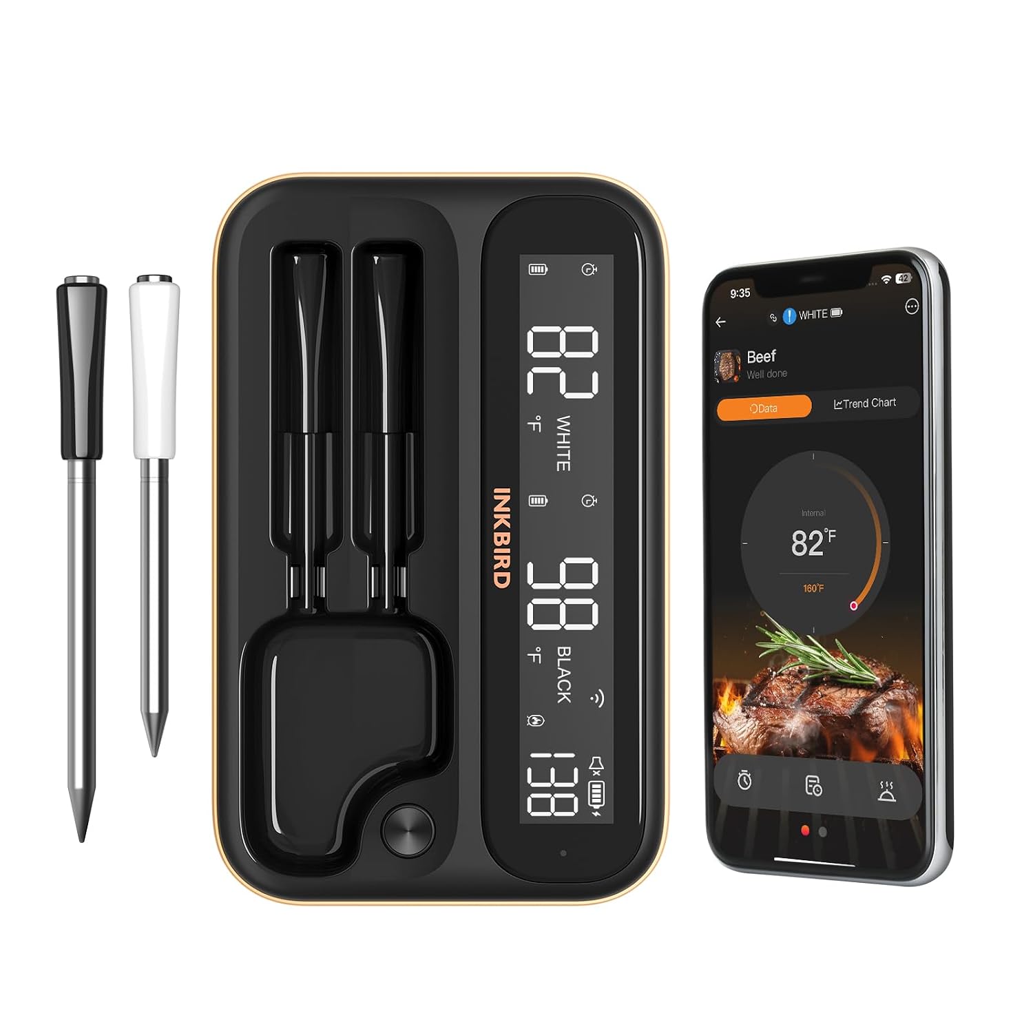 INKBIRD wireless meat thermometer probes
